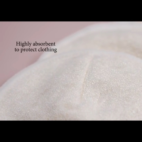 NEW Organic Bamboo Nursing Pads, Kindred Bravely, 10 washable pads & wet bag - Picture 4 of 11